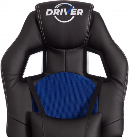 Кресло DRIVER (22) Tetchair (Черный,Синий).