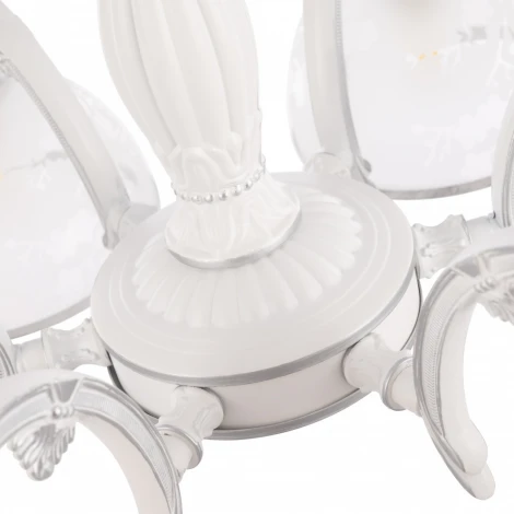Подвесная люстра Arte Milano AM349737 349737/6 WT+SL (220V, на цепи)