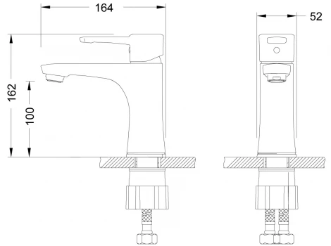 Смеситель Lemark Evitta LM0506C для раковины