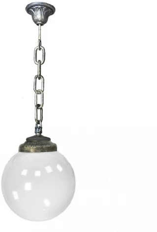 Уличный светильник подвесной Fumagalli GLOBE 250 G25.120.000.BYF1R (220V, на цепи, шар, IP55)
