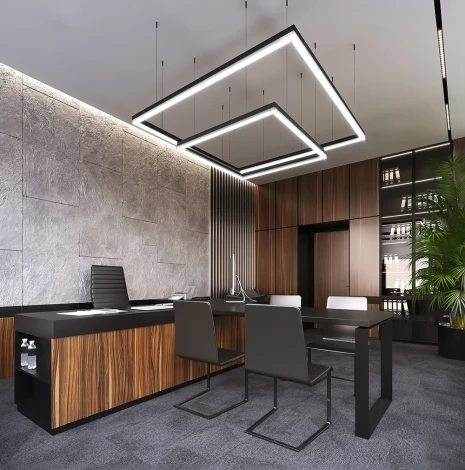 Настенно-потолочный светодиодный линейный светильник Feron AL4020 48213 IP20 12W 4000К (220V)