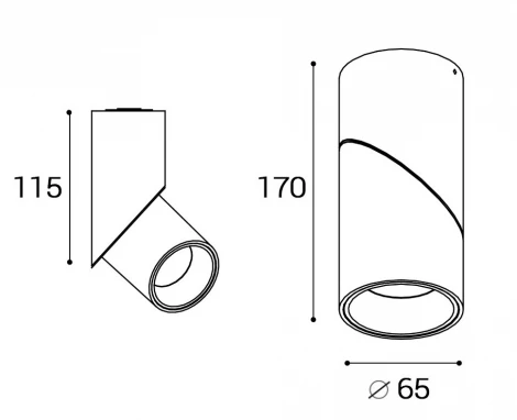 Спот поворотный Italline IT02-022 white 4000K