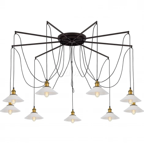 Подвесной светильник Citilux Эдисон CL451291 (220V, на проводе, паук)