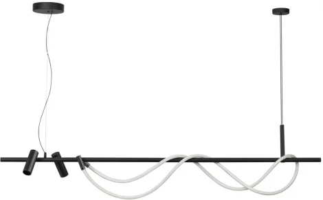 Подвесной светильник с гибким неоном Odeon Light Corda 4391/40L (LED, 220V, на тросе)