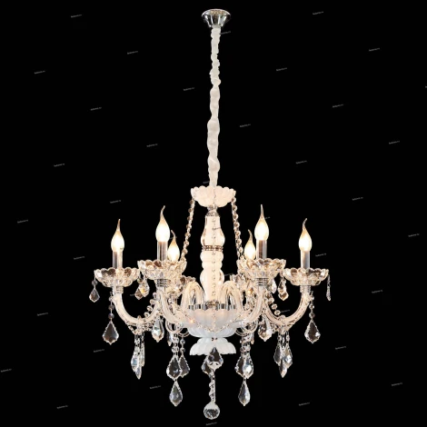 Подвесная люстра Citilux Финка CL353161 (220V, на цепи, подсвечник, свеча)