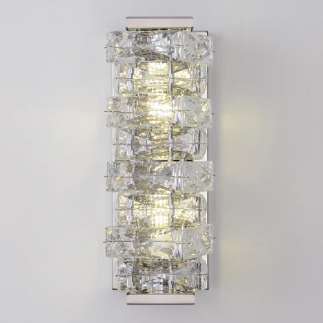 Бра Crystal Lux ROLANDO AP2 CHROME