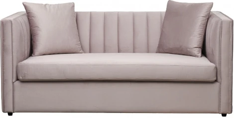 Диван Paolo двухместн.раскл. велюр беж. Colt1001 182*90*78см,2 под. Garda Decor арт.PAOLO180-2K-Colt1001