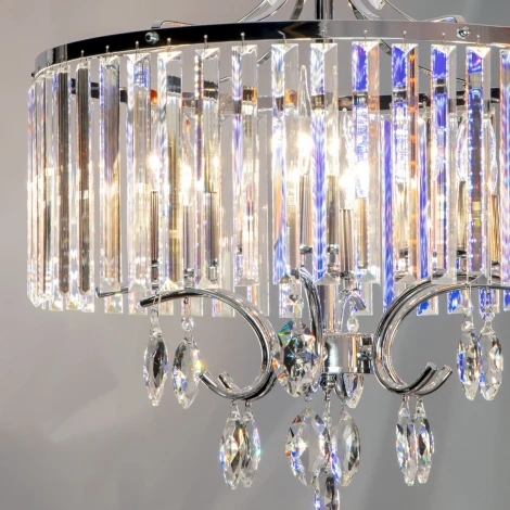 Подвесная люстра Citilux Инга CL335161 (220V, подвески, на цепи, круглые)