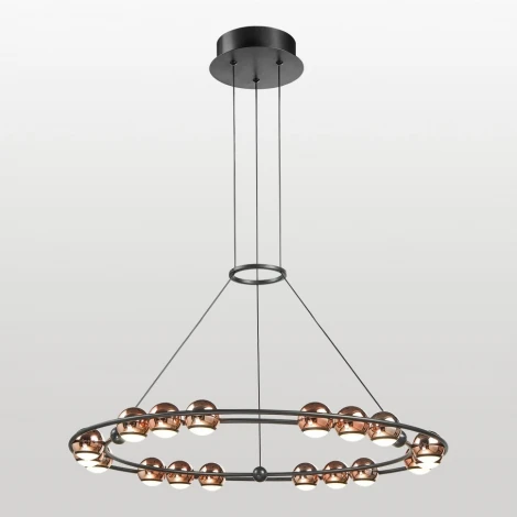 Подвесной светильник Lussole LSP-7378 (LED, 220V, на проводе, шарики)