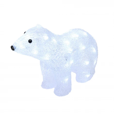 Световая фигура Uniel ULD-M3125-040/STA WHITE IP20 BEAR-4 (LED, 220V, животные, мишка)
