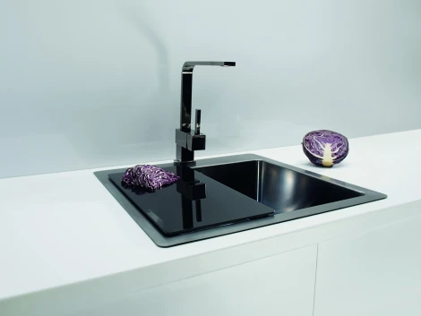 Смеситель Alveus Laguna Monarch 1134827 для кухонной мойки, anthracite