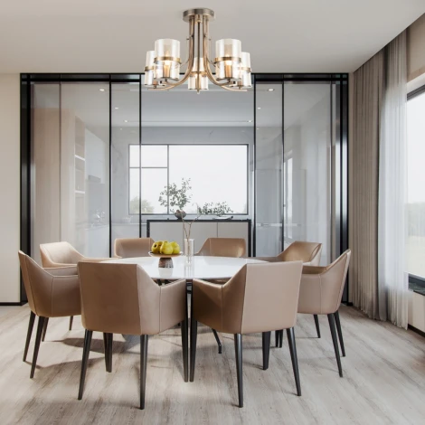 Потолочная люстра Arte Milano Napoli-5124 335124/5 AB (220V)