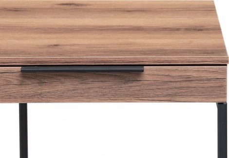 Письменный стол Льюис Лофт 120 (Льюис Лофт 120х65х75 дуб делано темный / черный матовый) Notta арт.564719