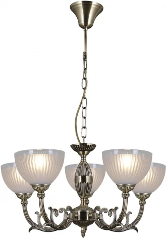 Подвесная люстра ILLUMICO IL9939-5PSQ-24 AB CAPELLA (220V, на цепи)