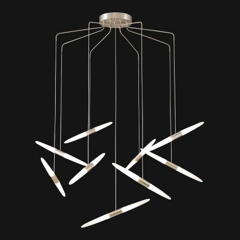 Подвесная люстра LED Lussole Hopkins LSP-7398 (220V, на проводе, паук)