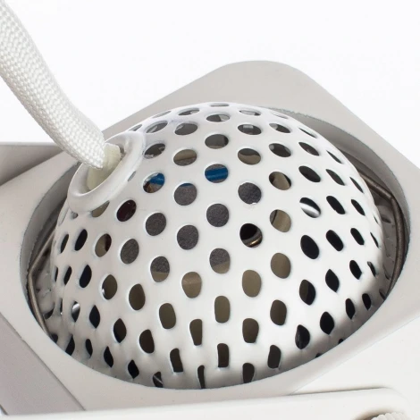 Спот Arte Lamp Lente A1314AP-1WH (220V, выключатель, куб)