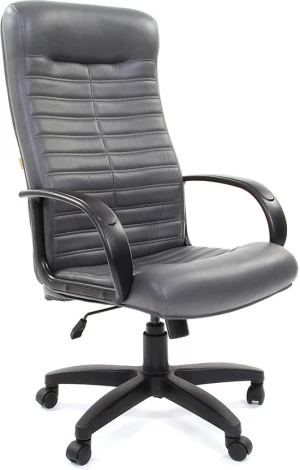 Компьютерное кресло CHAIRMAN 480 LT (Пластик,Экокожа/Серый)