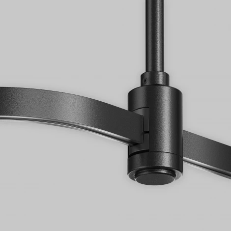 Радиусный коннектор для шинопровода Flarity черный Maytoni Accessories for tracks Flarity TRX154-RC80-B (24V)