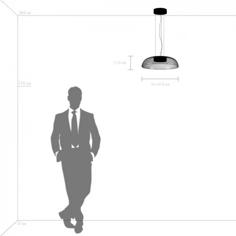 Подвесной светильник светодиодный Lightstar Celesta 809210 (220V, на тросе)