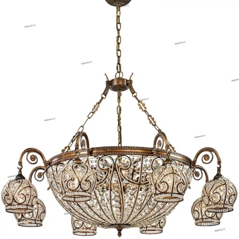 Подвесная люстра N-Light 671 671-16-02 spanish bronze