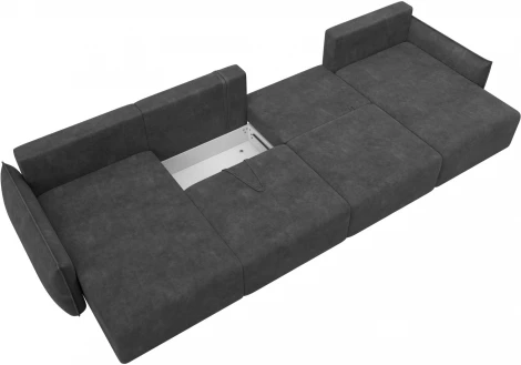 Диван П-образный Лига-051 НПБ Лонг Лига Диванов (Велюр) арт.128735