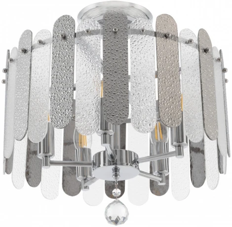 Потолочная люстра хрустальная на штанге Arte Milano Sorrento-3109 373109/5/80/390 CR (220V)