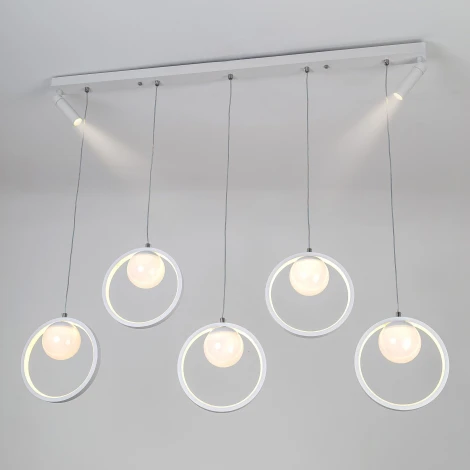 Подвесной светильник светодиодный с регулировкой цветовой температуры LED4U LED4U L7103-7 WТ