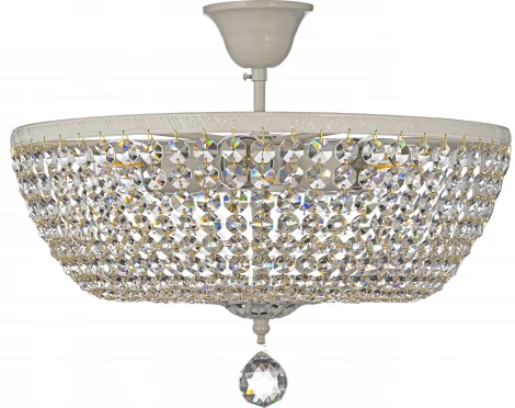 Потолочная люстра буше Arti Lampadari Nobile E 1.3.40.2.100 WG (220V, хрусталь)