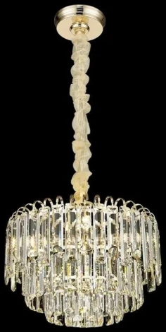 Подвесная люстра Wertmark Krista WE130.05.303 (220V, хрусталь, на цепи)