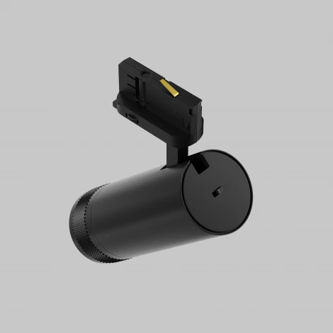 Трековый светильник трехфазный 20W 220V Maytoni Focus Zoom TR198-3-20W2.7K-Z-B (LED, круглые)