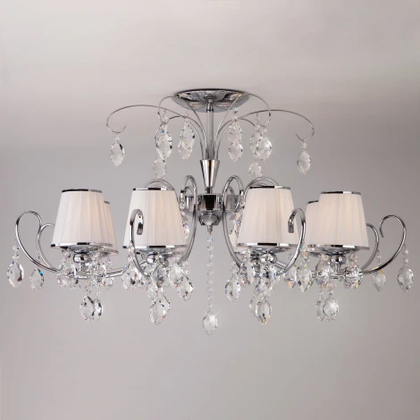 Потолочная люстра Eurosvet Rosalva 10021/8 хром