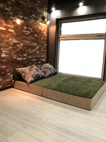 Бескаркасный диван Dreambag PuzzleBag Джангл XL 4920700