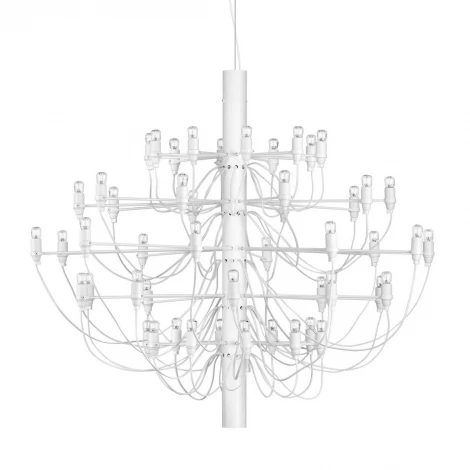 Подвесная люстра большая Loft It Gino 10196/1000 White