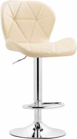 Барный стул Woodville Trio beige / chrome