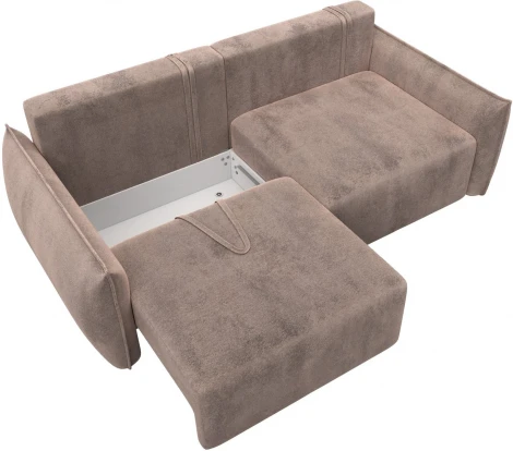 Диван прямой Лига-051 НПБ Лига Диванов (Велюр) арт.128626