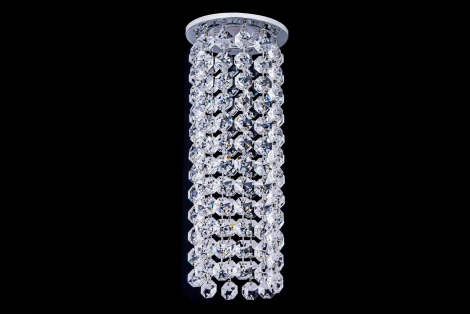 Встраиваемый светильник хрустальный Dio D'Arte Osimo Nickel GU10.5.14.8.209 N