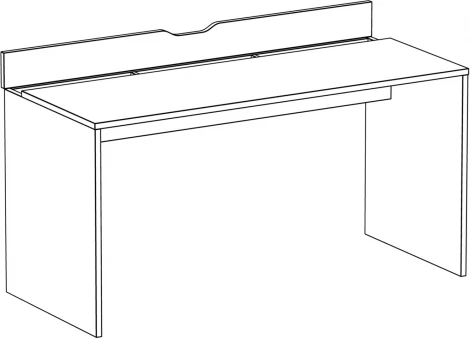 Стол Play ОГОГО (арт.853457), (ЛДСП/Дуб Корбридж)