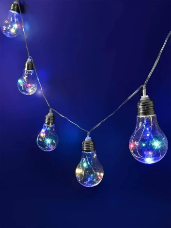 Гирлянда на солнечных батареях Uniel Лампочки USL-S-126/PT4000 Bulbs