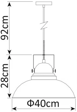 Подвесной светильник Arte Lamp Martin A5213SP-1BR (220V, на проводе, круглые)