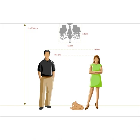 Подвесная люстра MW-Light Августина 419010805