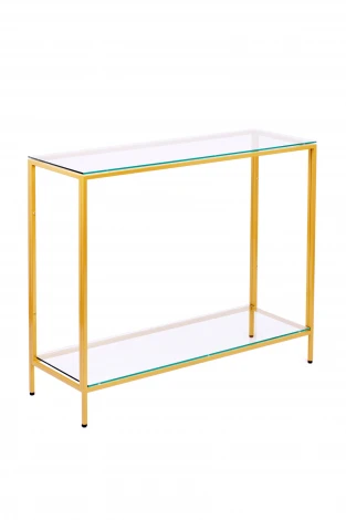 Консольный стол AllConsoles 1081-CG clear золотой