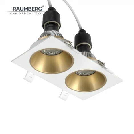 Встраиваемый светильник Raumberg DIP M2 White/Gold
