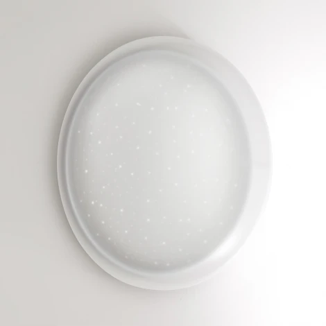 Настенно-потолочный светильник Sonex Jolly 7774/DLN пластик/белый "зв. небо" LED 48Вт 3000/4000/6000К (для детской, 220V, круглые, звездное небо, IP43)