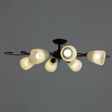 Потолочная люстра Arte Lamp Milanese A7310PL-6BR