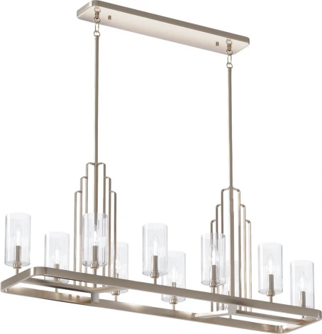 Потолочная люстра на штанге Kichler Kimrose QN-KIMROSE10-PN (220V)
