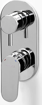 Смеситель Wasserkraft Dinkel 5871 С ВНУТРЕННЕЙ ЧАСТЬЮ, для ванны и душа