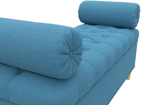 Банкетка Глория (Голубой/Рогожка) Лига Диванов арт.125844