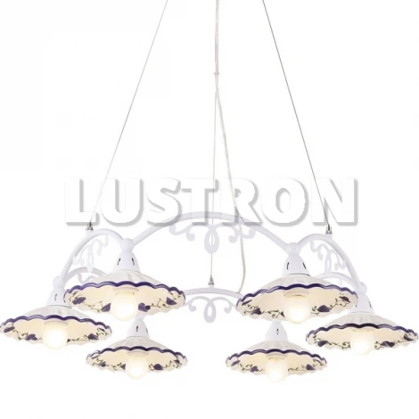 Подвесная люстра Arte Lamp Anna A6473LM-6WH