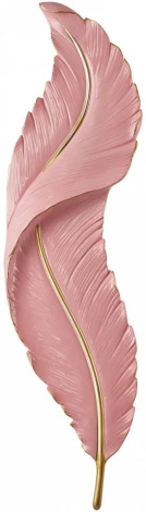 Бра светодиодное Arte Milano AM-268101 269101/D180/H880/27W/3K Pk (220V, перо)