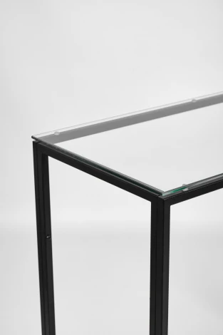 Консольный стол AllConsoles 1083-CB clear черный муар